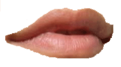 physiognomy of lips turned up