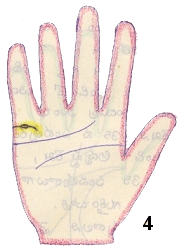 palmistry curved marriage line