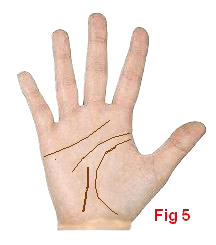 palmistry fate line ending